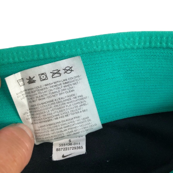 Nike Just Do It Black Active Capri legging Womans Sz S - Picture 5 of 9